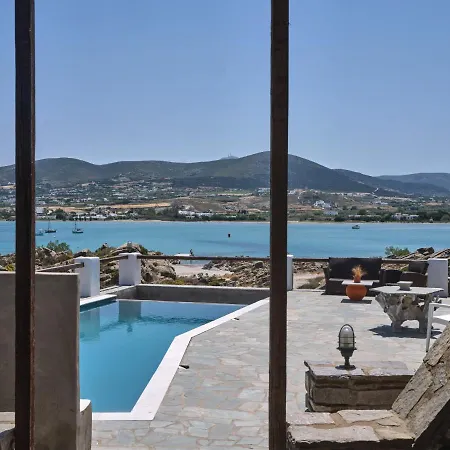 Deluxe With Pool And Sea View 빌라 Kolympithres